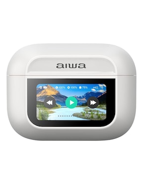 Audífonos in-ear Aiwa awtwsgprow inalámbrica con cancelación de ruido