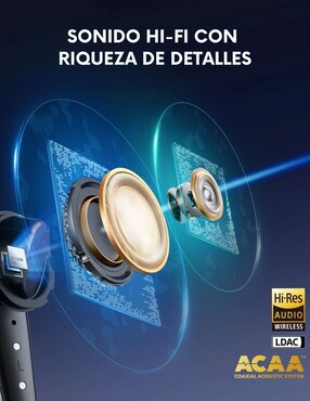 Audífonos in-ear Soundcore Liberty 4 Pro inalámbrica con cancelación de ruido