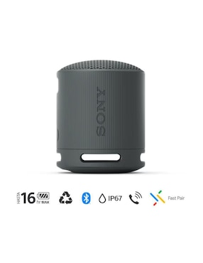 Bocina portátil Sony XB100 inalámbrica