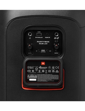 Bocina recargable Jbl PartyBox Club 120 bluetooth