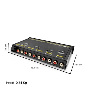 Preamplificador Steelpro NANO-BX-EQ de 9 V