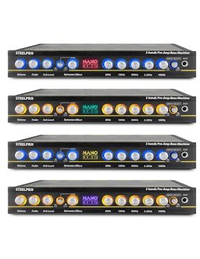 Preamplificador Steelpro NANO-BX-EQ de 9 V
