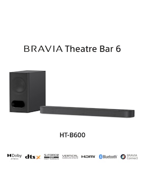 Teatro en casa Sony Bravia Theatre Bar 6