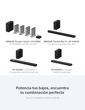 Subwoofer Sony Bravia theatre sub 7