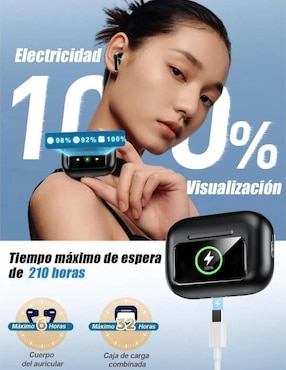 Audífonos In-Ear Belug inalámbrica con cancelación de ruido