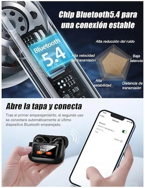Audífonos In-Ear Belug inalámbrica con cancelación de ruido