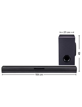 Barra de sonido Lg SQC1 con subwoofer