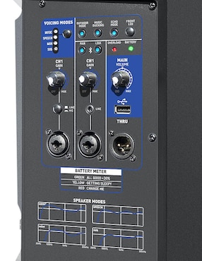 Bafle portátil audiobahn hype8