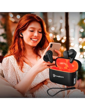 Audífonos True Wireless Kaiser KTE-3004 inalámbricos