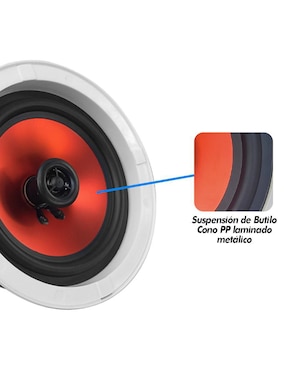 Set de bocinas Steelpro KIT-CS651A/P bluetooth