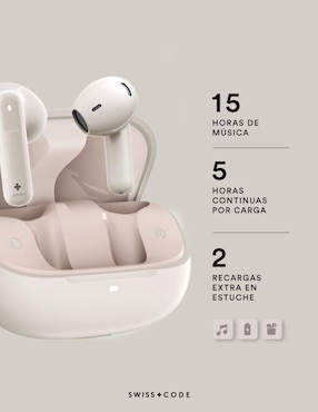 Audífonos In-Ear Swiss Code Aura inalámbricos