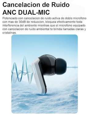 Audífonos in-ear Langsdom TG16 inalámbricos con cancelación de ruido