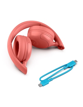 Audífonos On-Ear Jlab Studio 2 Coral conexión inalámbrica