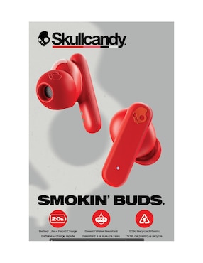 Audífonos in-ear Skullcandy Smokin Buds Flame inalámbrica