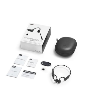 Audífonos over-ear Shokz Opencomm2 UC inalámbricos