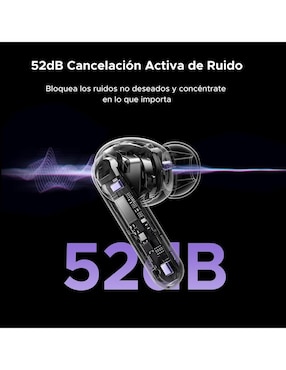 Audífonos In-Ear ugreen inalámbrica con cancelación de ruido