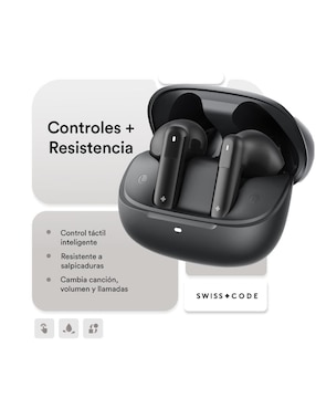Audífonos In-Ear Swiss Code Aura inalámbricos