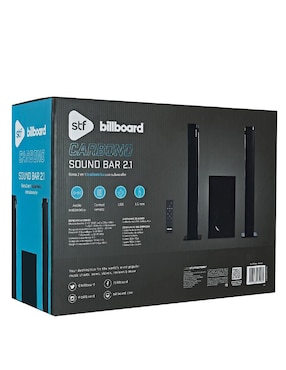 Barra de sonido Billboard Carbono 2.1 con subwoofer