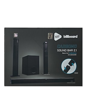 Barra de sonido Billboard Carbono 2.1 con subwoofer