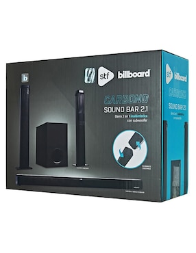 Barra de sonido Billboard Carbono 2.1 con subwoofer