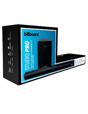 Barra de sonido Billboard Studio Pro con subwoofer