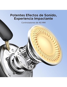 Audífonos on-ear Ugreen Studio max2 inalámbricos con cancelación de ruido