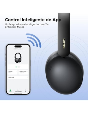 Audífonos on-ear Ugreen Studio max2 inalámbricos con cancelación de ruido