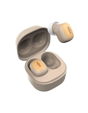 Audífonos in-ear The House Of Marley audífonos smile jamaica tws cream the house of marley inalámbricos