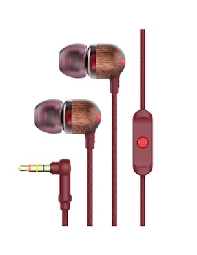 Audífonos in-ear The House Of Marley EM-JE041-RD alámbricos
