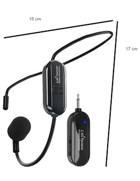 Micrófono estéreo lavalier inalámbrico Lab.G