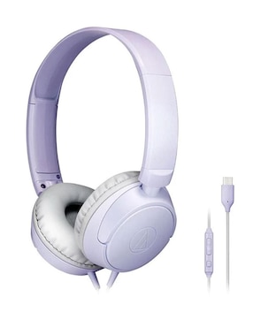 Audífonos On-Ear Audiotechnica ATH-S120C-LV alámbrica