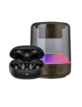 Set De Audífonos Highlink alámbricos e inalámbricos