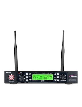 Micrófono portátil inalámbricos Audiobahn AMU320