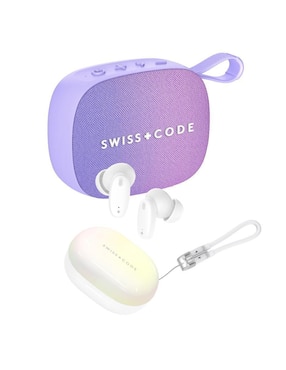Bocina portátil Swiss Code Juno + Sero bluetooth