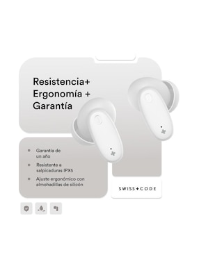 Bocina portátil Swiss Code Juno + Sero bluetooth
