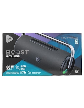 Bocina portátil Stf Boost Power alámbrica e inalámbrica