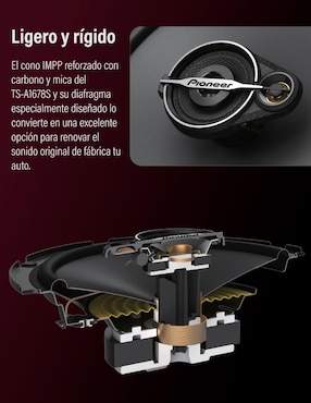 Set de bocinas Pioneer TS-A1678S