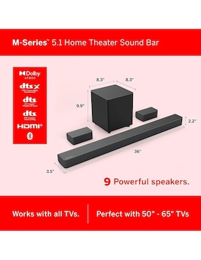 Teatro en casa Vizio M51AX