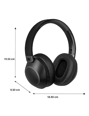Audífonos Over-Ear Kaiser KHF-6504BK inalámbrica con cancelación de ruido