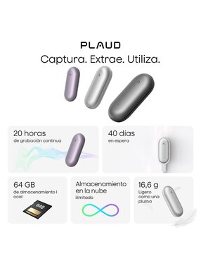 Grabadora de voz Plaud de 64 gb
