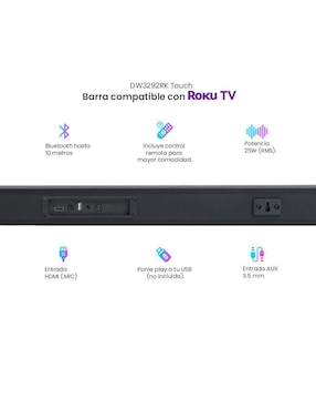 Barra de sonido Daewoo DW3292-RK