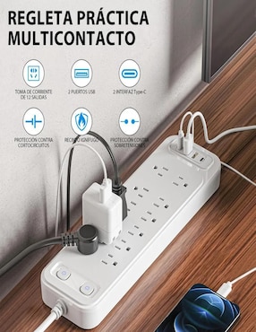 Multicontacto Belug de 12 contactos
