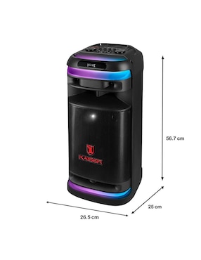 Bocina recargable Kaiser KSB-4009 bluetooth