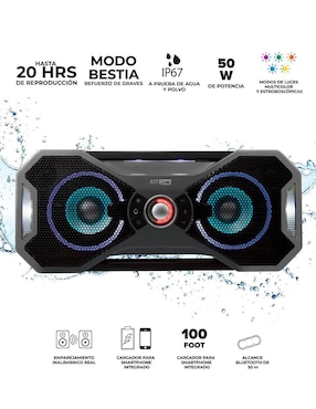 Bocina portátil Altec Lansing IMW 997 alámbrica e inalámbrica