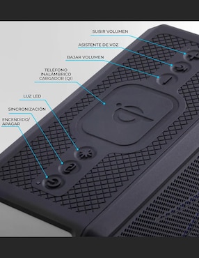 Bocina portátil Altec Lansing IMW 1302 alámbrica e inalámbrica