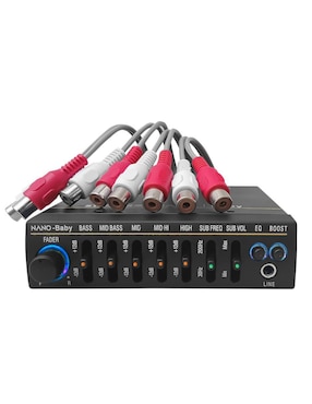Preamplificador Steelpro Ecualizador Nano Baby de 7 V