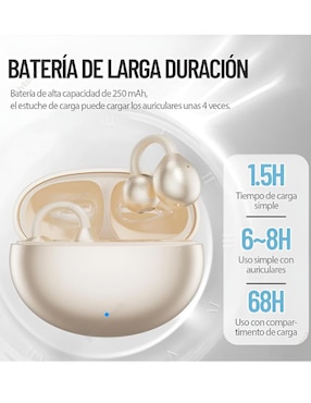 Audífonos In-Ear Xtellar Xtllar11639 inalámbrica con cancelacion de ruido