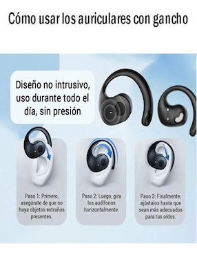 Set de audífonos Belug inalámbricos con cancelacion de ruido