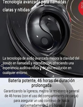 Set de audífonos Belug inalámbricos con cancelacion de ruido