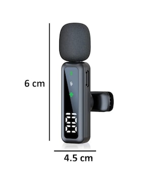 Set micrófono estéreo lavalier inalámbrico Lab.G